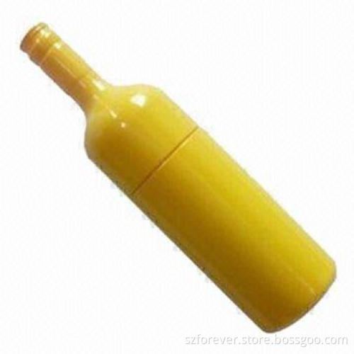 Bottle-shaped USB Flash Drive with Autorun, Bootable Functions and Built-in Password Protection